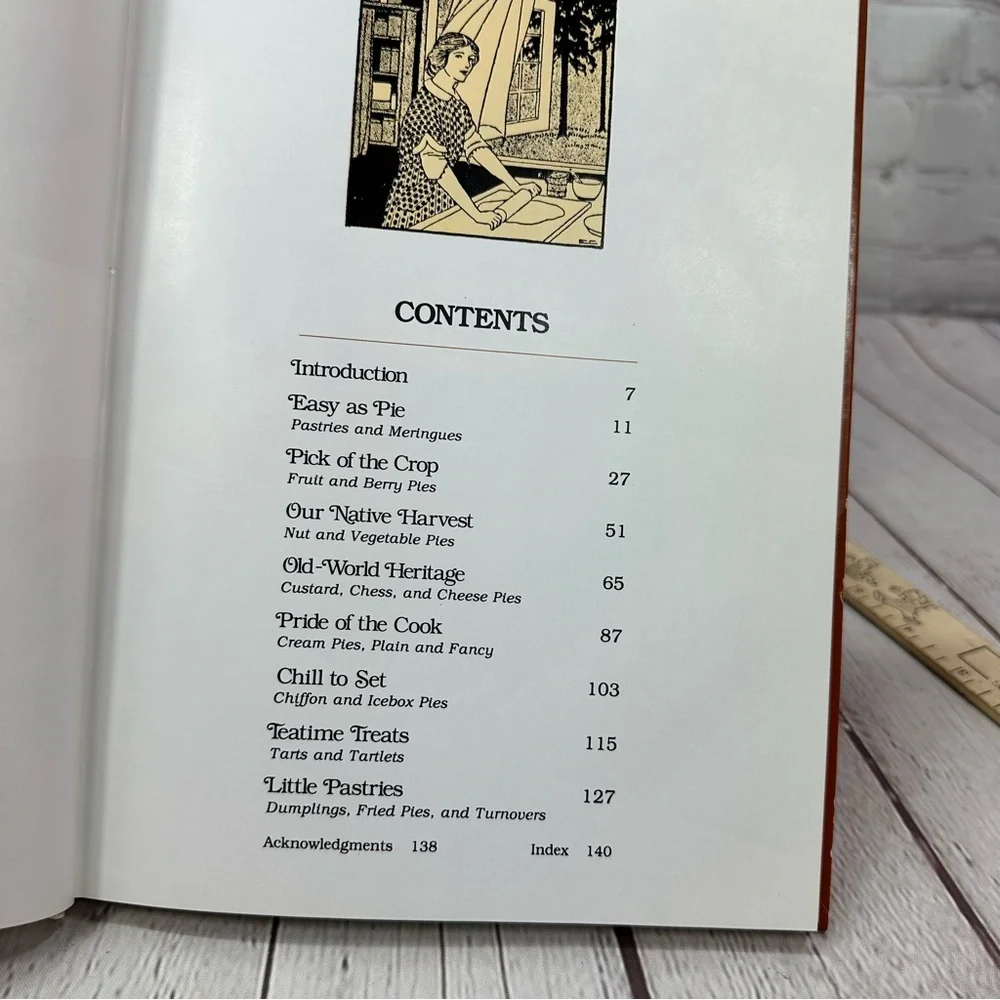 vtg 1984 The Southern Heritage Pies & Pastry Cookbook southern living hardcover